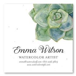 Succulent Business Cards | Flower Girls