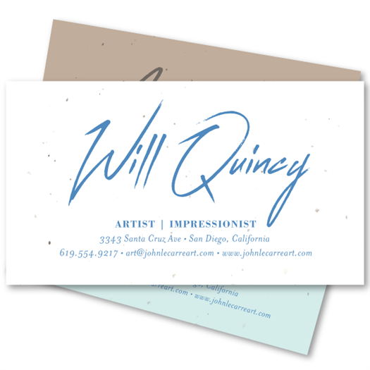 Artistic Business Cards | Art on Paper