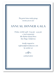 Black Tie Gala Invitations - Biltmore (100% recycled)