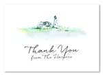 Lighthouse Thank you cards by ForeverFiances Weddings