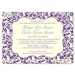 Border Wedding Invitations | Cheery Garden (plantable paper)