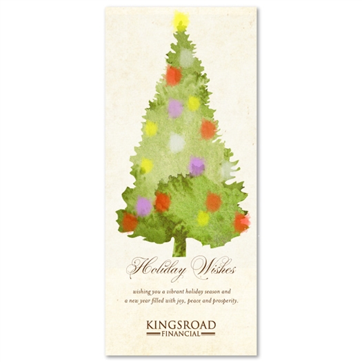 Holiday Greeting Cards | Christmas Tree by Green Business Print