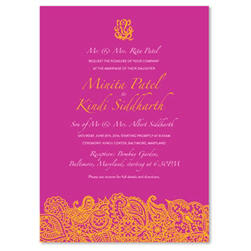 Indian Wedding Cards - Bombay (100% recycled)