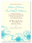 Floral Wedding Invitations ~ Drawn Poppy