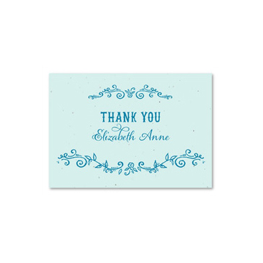 Seeded Thank you cards ~ Enchanted