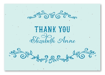 Seeded Thank you cards ~ Enchanted