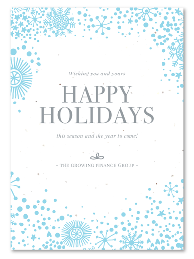 Holiday Greeting Cards | Festive Snow