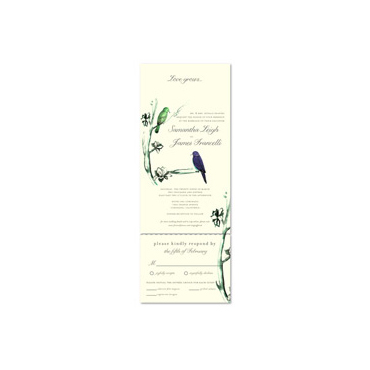 Send n Sealed Invitations ~ Forest Songs (100% recycled antique paper)