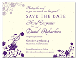 Save the Date cards on Plantable Paper | Garden's Jewels by ForeverFiances