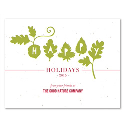 Corporate Holiday Cards | Happy Garland