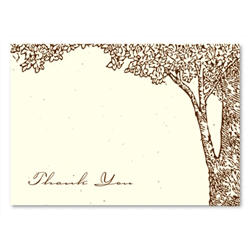 Unique Thank you notes ~ La Foret *plantable!