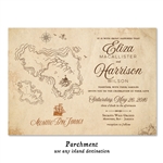 Tropical Destination Wedding Invitations | Island Winds