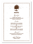 Living Tree Plantable Wedding Menus