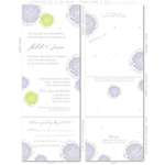 Lavender Wedding Cards ~ Lolita (plantable paper)