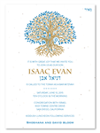 Bar Mitzvah Invitations - Millennium Tree of Life