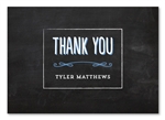 Chalkboard Thank you cards | Modern Chalkboard