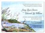 Watercolor Wedding Invitations Nantucket