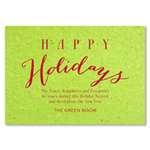 Green Holiday Cards | Natural Greetings, seeded paper by Green Business Print