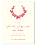 Corporate Greeting Cards ~ Oak Wreath by Green Business Print