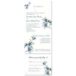 Plantable Wedding Invitations - Tropical Orchids (seeded paper)