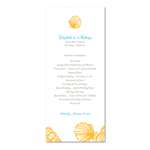 Sea Shell  Beach Wedding Programs