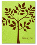 Plantable Thank you cards ~ Shalom