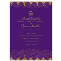 Indian Wedding Invitations | Shantih