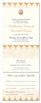 Indian Wedding Invitations ~ Shantih (100% recycled paper)