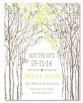 Save the Date Cards ~ Southern Trees