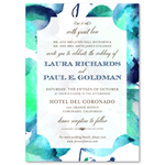 Watercolor Wedding Invitations | Spiritual Leaves