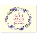 Bridal Shower Cards - Summer Harvest Wreath (100% recycled paper)
