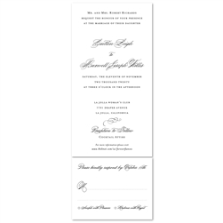 Tiffany style Wedding Invitations send n sealed