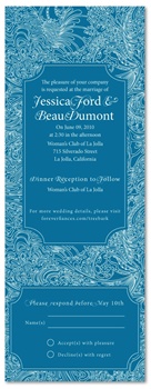 Recycled Wedding Invitations - Tree Bark