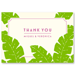 Tropical Thank you cards