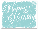 Holiday Greeting cards ~ White Christmas by Green Business Print