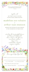 Unique Wedding Invitations ~ Wildflowers Prairie