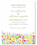 Wildflowers Save the Date cards | Wildflowers Prairie