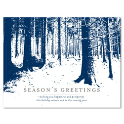 Plantable Holiday Cards | Winter Forest