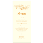 Elegant Wedding Menus | Aphrodite