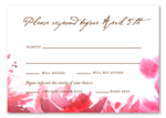 Unique reply Cards ~ Botanical Blooms