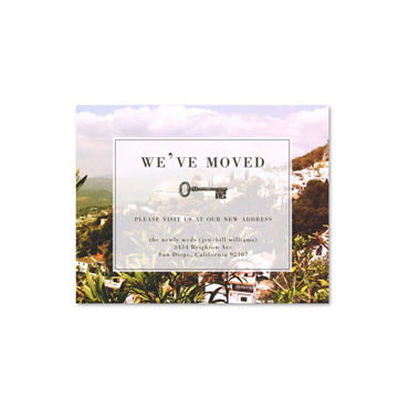 Photo Moving Announcement Postcards