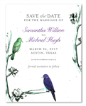 Bird Save the Date Cards | Forest Songs