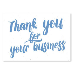 Plantable Business Thank you cards | Fresh Paint