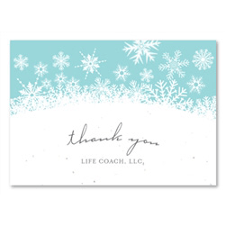 Plantable Thank you cards | Frosty