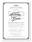 Unique Gala Invitations on plantable paper ~ Elegant Night by Green Business Print