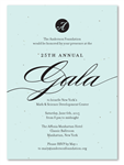 Unique Gala Invitations on plantable paper | Fancy and Green by Green Business Print