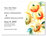 Sunflower Save the Date Cards | Magnifient Sunflower