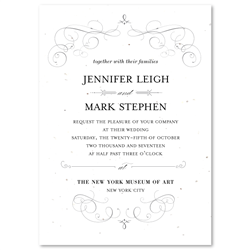 Sophisticated Wedding Invitations | New York Soiree