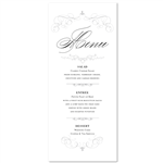 Sophisticated Wedding Menus | New York Soiree