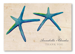 Starfish Thank you cards by ForeverFiances Weddings | Pacific Starfish